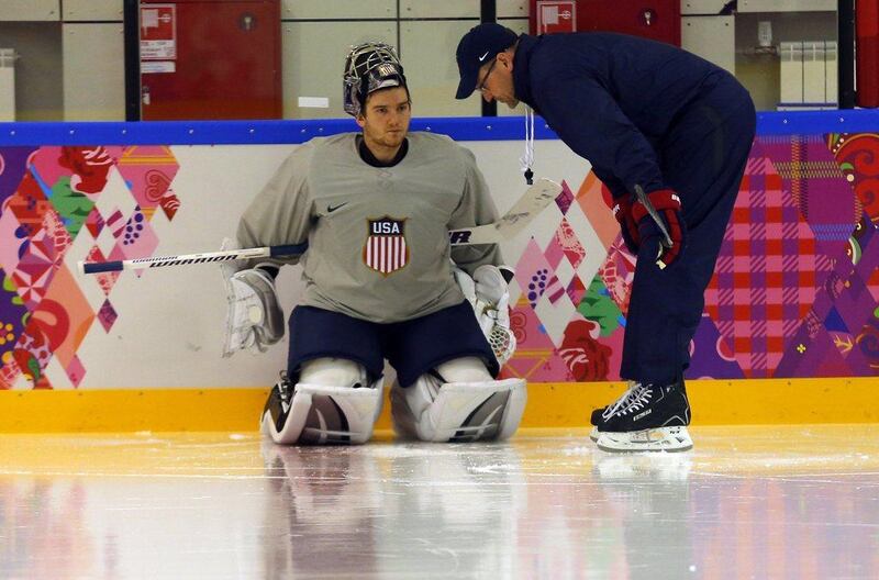 Jonathan Quick will be USA's starter against Slovakia on Thursday. Laszlo Balogh / Reuters