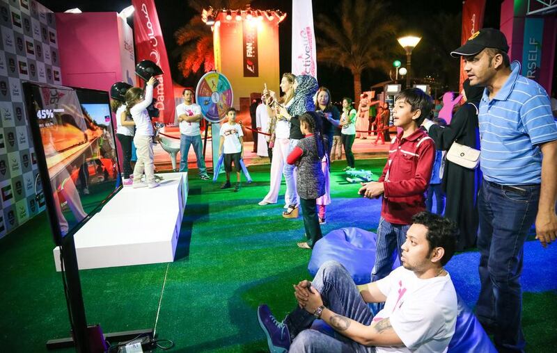 Courtesy Yasalam Games and family fun in the FanZone