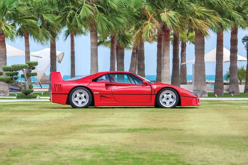   The F40 conserves its energy. Ahmed Qadri