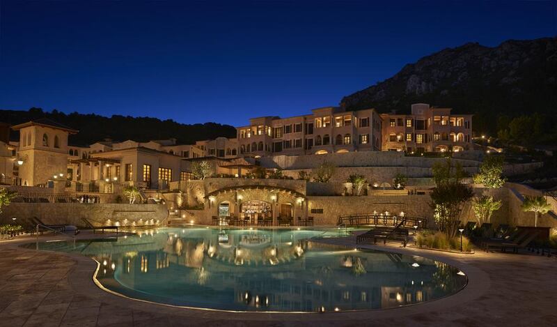 The pool at the Park Hyatt Mallorca. Courtesy Business Wire