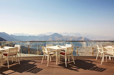 1484 by Puro offers guests views of the peaks and valleys of the Hajjar Mountains