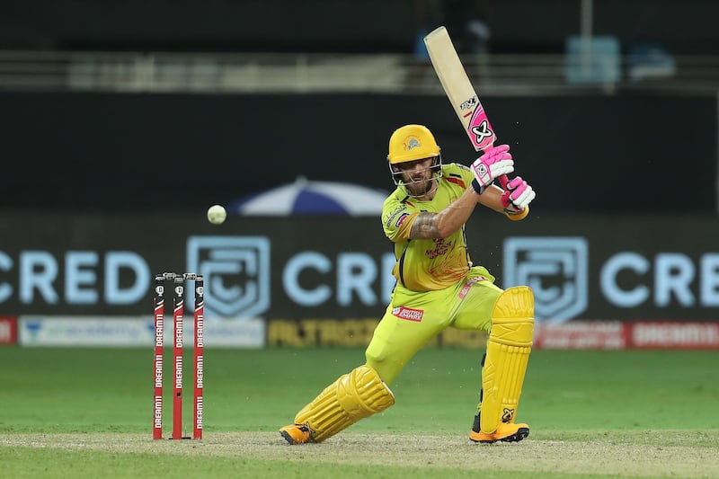 Faf du Plessis of Chennai Superkings during match 7 of season 13 of the Dream 11 Indian Premier League (IPL) between Chennai Super Kings and
Delhi Capitals held at the Dubai International Cricket Stadium, Dubai in the United Arab Emirates on the 25th September 2020.  Photo by: Ron Gaunt  / Sportzpics for BCCI