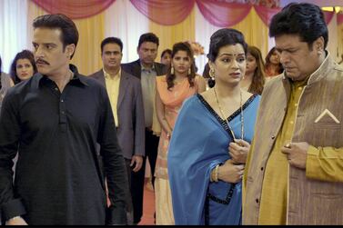 Jimmy Sheirgill, centre left, is excellent in the film. But it's still not a great movie. Dream N Hustle Media