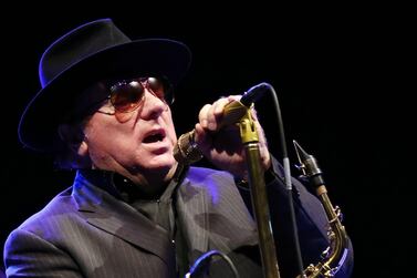 Northern Irish blues and rock singer Van Morrison is not a fan of lockdown measures. AFP