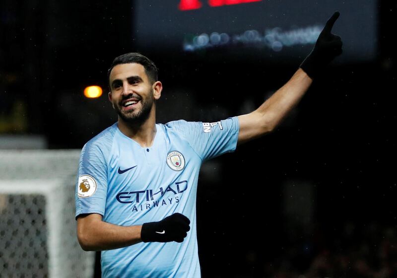 Riyad Mahrez: Scored a sensational goal as Manchester City wrapped up the Premier League title against Brighton but club's record signing was a huge disappointment otherwise. Reuters