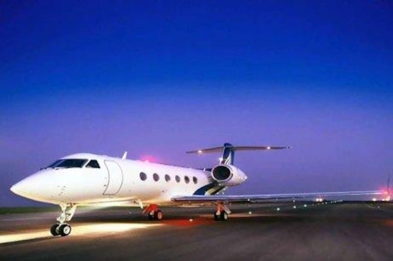 The company has a fleet of 11 executive jets. Courtesy of Royal Jet.