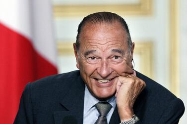Former French President Jacques Chirac has died at the age of 86. AFP