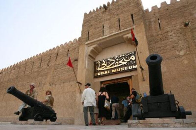 Dubai, 7th July 2008.  Tourists came to the Dubai Museum.  (Jeffrey E. Biteng / The National)  Editors Note; Stock photo.