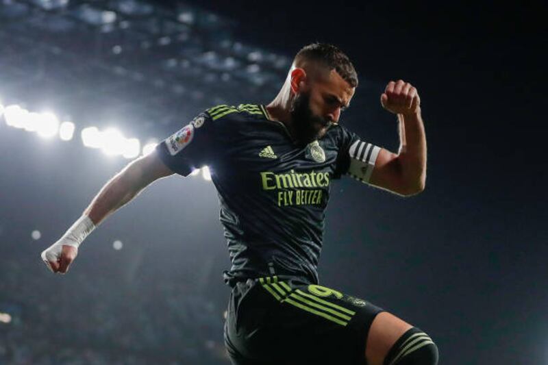 =12) Karim Benzema (Real Madrid) 15 goals in 19 games. Minutes per goal: 105. Getty