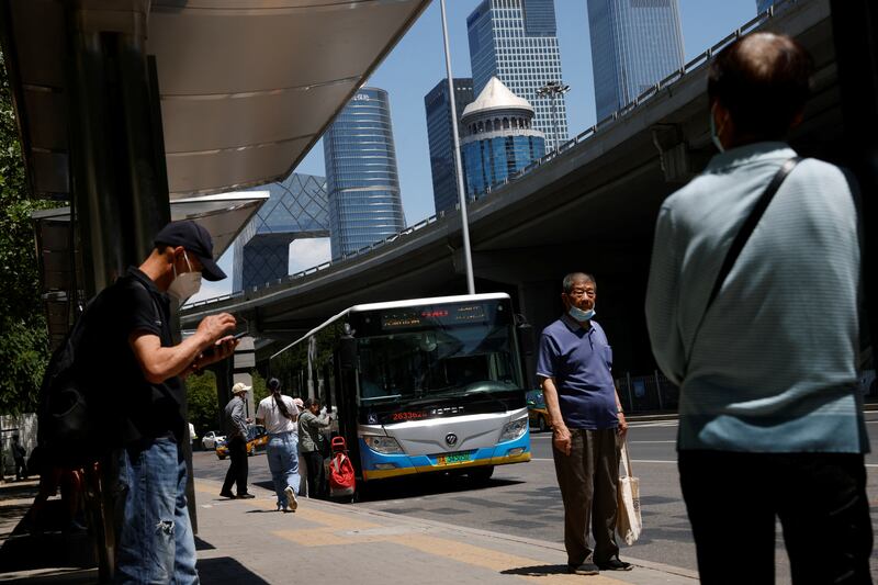 Commuters in Beijing will no longer need a negative Covid test to use public transport from December 5.  Reuters