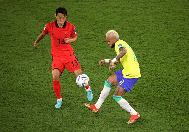 Son Jun-ho (On for Jung 46') - 6. Although he was slow to work up to the pace of the game, Son was still effective when entering the final third. Getty