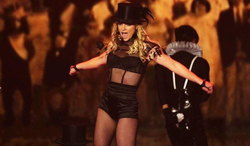 Britney Spears got caught up in a media storm over lip-synching during her Australian tour.