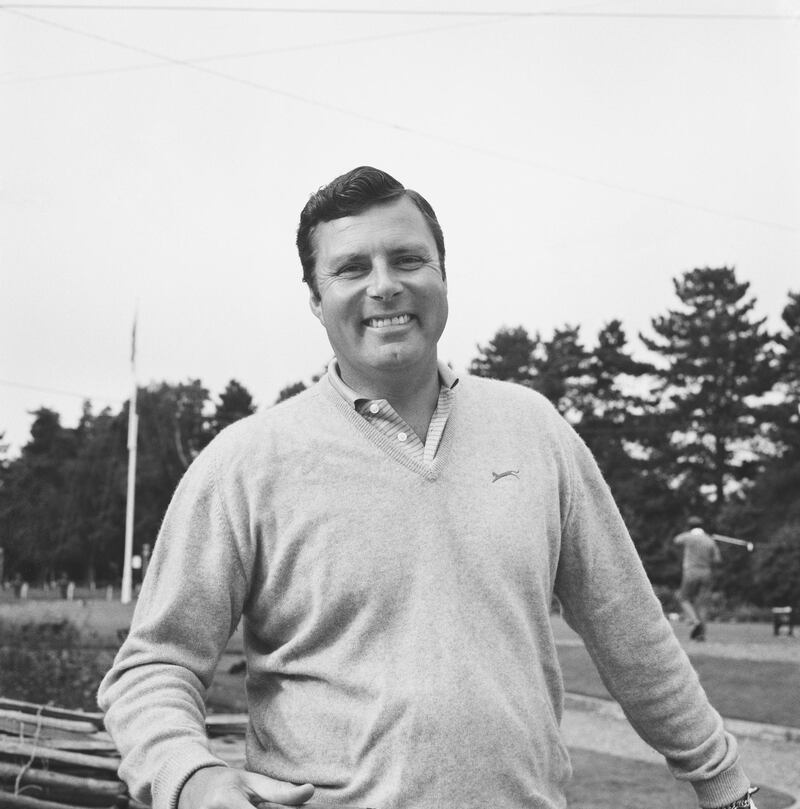 English golfer Peter Alliss, UK, 24th September 1968. (Photo by Evening Standard/Hulton Archive/Getty Images)