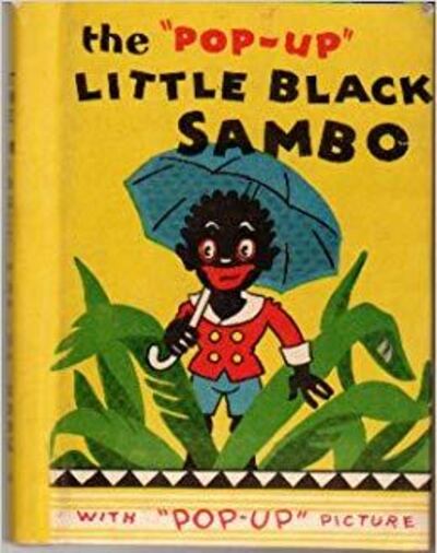 A vintage copy of the book Little Black Sambo. Courtesy Amazon