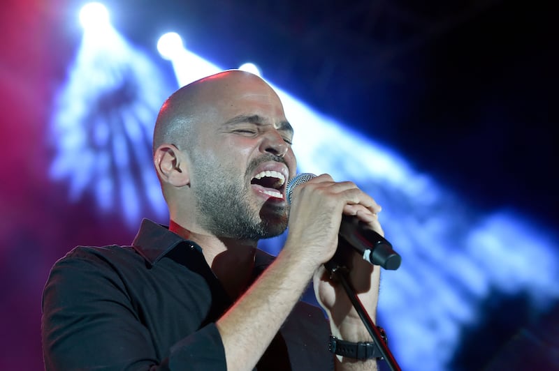 Egyptian singer Abu scored a hit with 2017 love song 3 Daqat. EPA