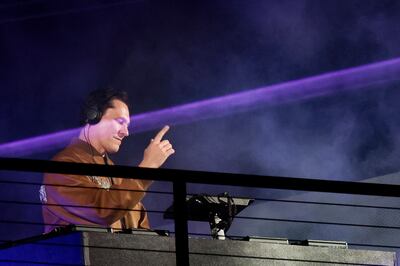 Dutch DJ Tiesto last performed in the UAE at the 2023 Abu Dhabi Grand Prix. EPA