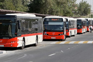 More bus routes begin running in Dubai to make public transport use more attractive. Pawan Singh / The National