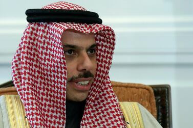 Saudi Arabia's Foreign Minister Prince Faisal Bin Farhan. Reuters