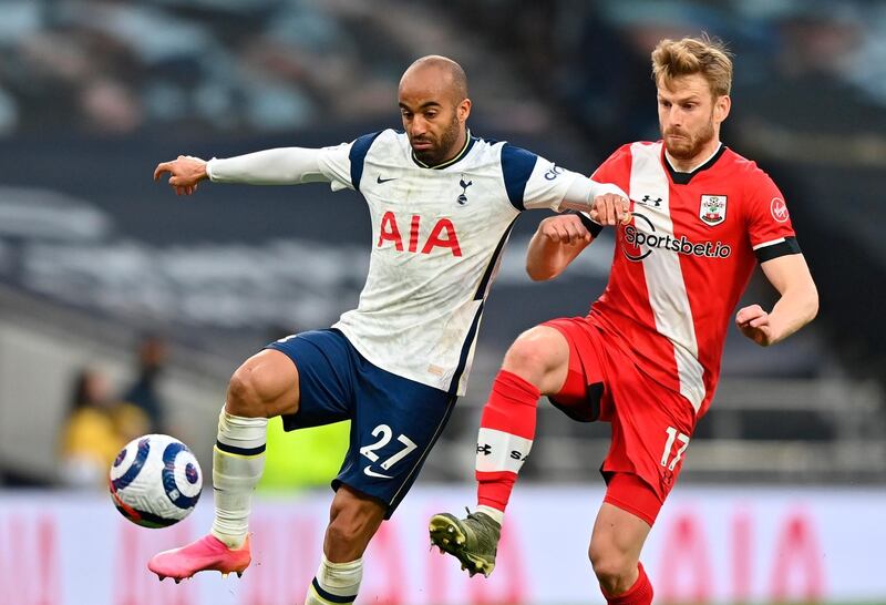 Stuart Armstrong: 6 – Armstrong’s running and attacking play in the first half caused issues around the Tottenham box on many occasions, but he looked to fatigue as the game went on. EPA
