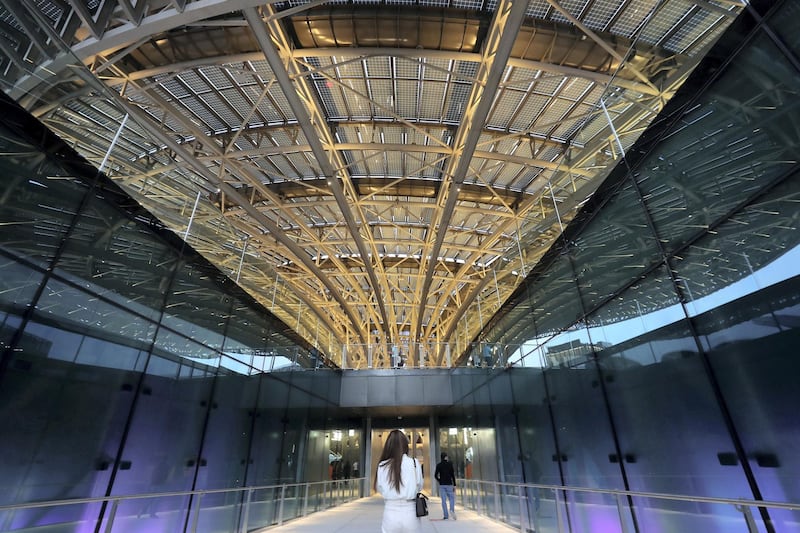 Dubai, United Arab Emirates - Reporter: Ramola Talwar. News. ExpoÕs Sustainability Pavilion opens to the public. Dubai. Thursday, January 21st, 2021. Chris Whiteoak / The National