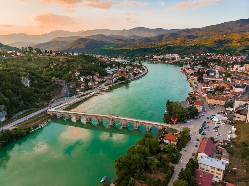 Višegrad, Bosnia and Herzegovina. Unsplash/ Luka Korica