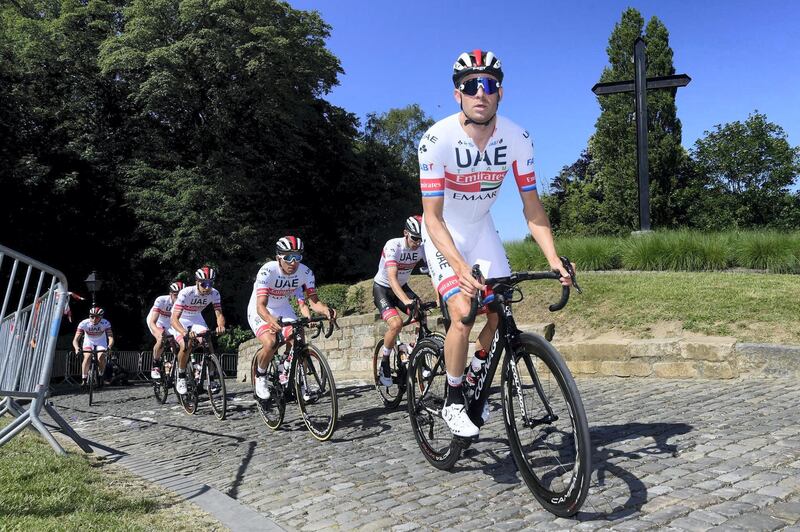 Tour de France 2019 - 106th Edition - Training - 04/07/2019 - Muur of Geraardsbergen - Alexander Kristoff (NOR - UAE - Team Emirates) - photo Nico Vereecken/PN/BettiniPhoto©2019