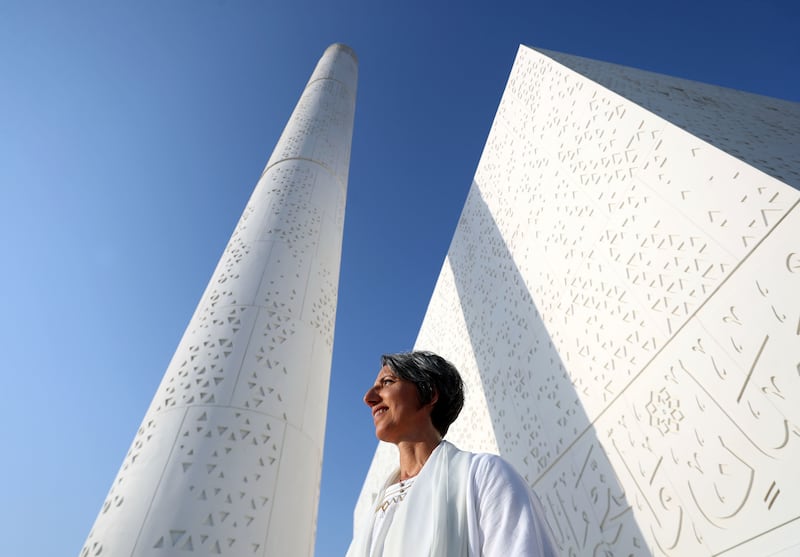 Architect Sumaya Dabbagh designed the mosque of the late Mohamed Abdulkhaliq Gargash in Dubai. All photos Chris Whiteoak