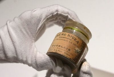 A pot of the original Nivea cream, invented by Guerlain and later bought by a German company of the same name. AP