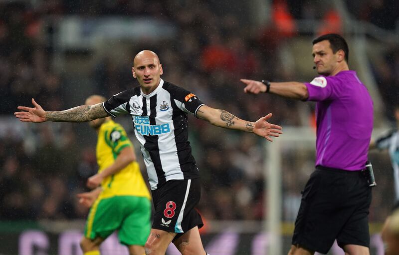 Jonjo Shelvey - 5: Fired game’s first shot high and wide from distance. Midfielder’s passing radar was erratic, to say the least, at times and gave away possession far too easily. Disappointing performance. PA