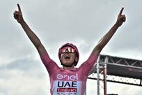 Tadej Pogacar seals sensational Giro d'Italia stage win and again extends overall lead