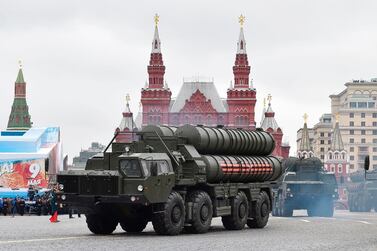 Turkey received its first Russian-made S-400 missile systems in July. AFP