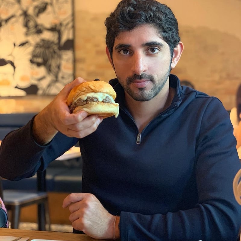 Trying a burger in Tokyo, Japan. Instagram / Faz3