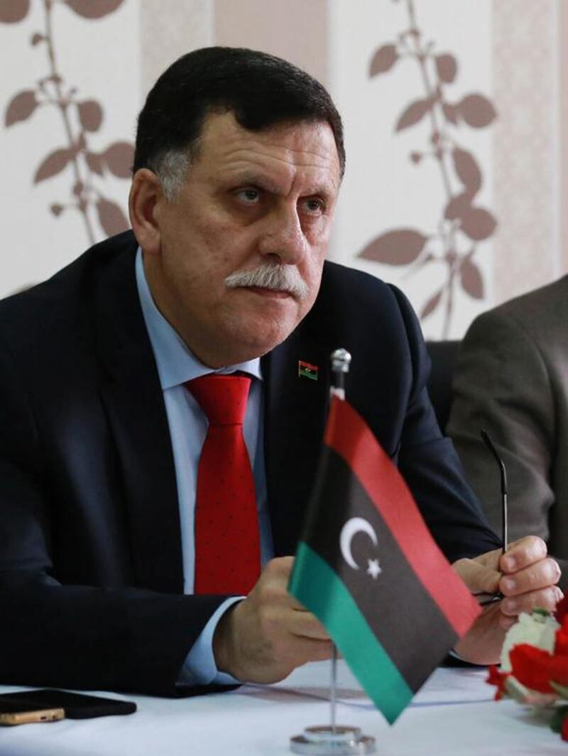Libya's prime minister-designate Fayez Al Sarraj from the UN-backed Government of the National Accord has been trying to gain the support of both rival administrations in Libya to no avail. Mahmud Turkia/AFP