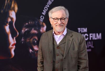 Steven Spielberg attends a 40th-anniversary screening of 'E. T.  the Extra-Terrestrial' at the 2022 TCM Classic Film Festival in Los Angeles. Reuters