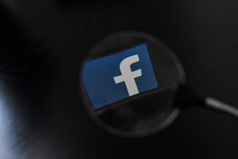(FILES) In this file photo taken on January 15, 2019 The logo of social network Facebook is displayed on a smartphone, in Nantes, western France. Facebook said January 31, 2019 it took down hundreds of accounts from Iran that were part of a vast manipulation campaign operating in more than 20 countries. The world's biggest social network said it removed 783 pages, groups and accounts "for engaging in coordinated inauthentic behavior tied to Iran."
 / AFP / LOIC VENANCE
