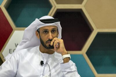 Khalfan Belhoul, Chief Executive Officer, Dubai Future Foundation, United Arab Emirates during the Session: Data: The New Oxygen at the King Hussein Bin Talal Convention Centre during the World Economic Forum on the Middle East and North Africa, Jordan 2019. Copyright by World Economic Forum / Faruk Pinjo