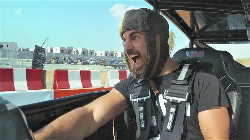Paris Norriss hosts the web series Guy in Dubai. The adventure program has him taking on thrilling new challenges across Dubai and northern Emirates.
Courtesy: Guy in Dubai