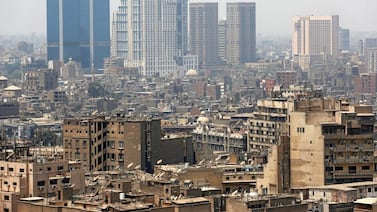 The Cairo skyline. Egypt's local gas output has dropped to the lowest level in years. Reuters