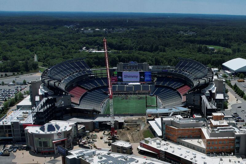 The Gillette Stadium, home of the New England Patriots NFL team, in Massachusetts will be among the iconic venues to host matches at the 2026 World Cup. Reuters
