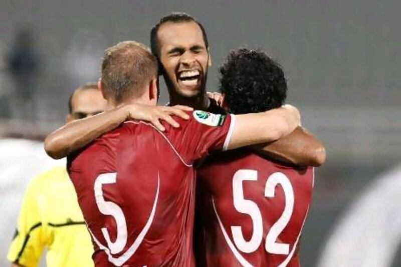 As happy as Saeed Al Kathiri was for scoring the game's lone goal, his coach, Branko Ivankovic, was happier that the Emirati rewarded his faith in him.