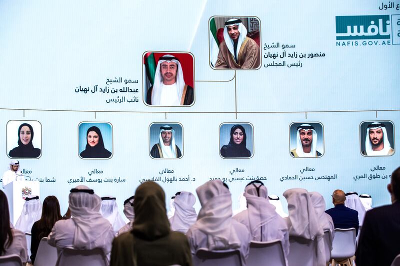 Cabinet ministers and senior officials heard how UAE citizens would be given a series of incentives to choose private-sector work.