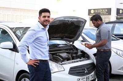 Buyers won't bother viewing cars if they are advertised for a price well outside what they consider fair, says Imad Hammad of CarSwitch.com. Pawan Singh / The National