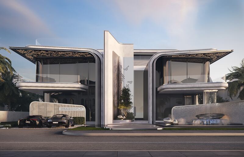 Plans for a $40 million Dubai villa inspired by the sci-fi blockbuster Dune have been unveiled. All photos: Isto