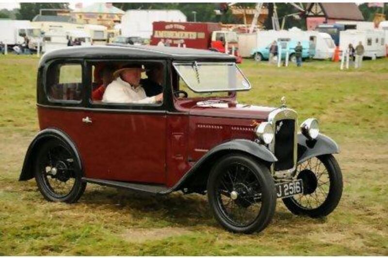 The Austin 7 turned heads, despite being a budget car.