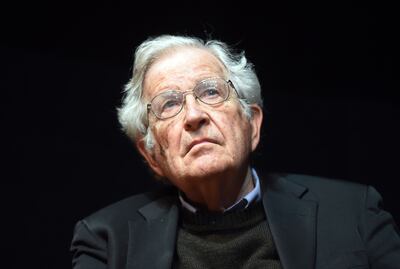 The social critic Noam Chomsky, pictured in May 2014, has issued a sombre warning over the future of the Ukraine crisis. Getty Images