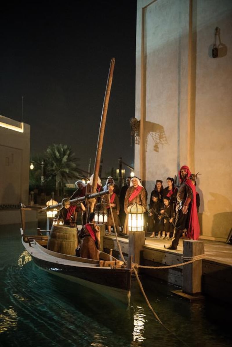 Yas Waterworld’s ‘Legends of Arabia: The Quest of the Pearl Tribes’ - a Live Action Role-Play (LARP) experience - will run every night from December 1 for the entire month. Courtesy Yas Waterworld