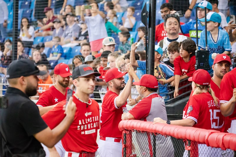 There was a lot of enthusiasm for the opening night of Baseball United’s All-Star Showcase in Dubai