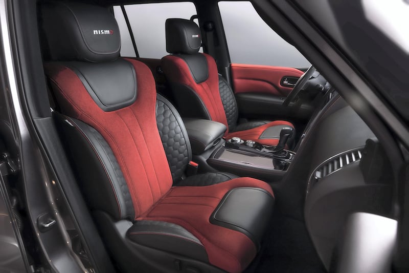 Only one colour choice available for the inside, but it's a sporty option.