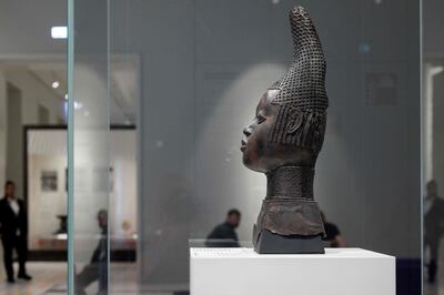 More than 1,000 Benin Bronzes found their way to German museums after being looted by the British in 1897. AFP 