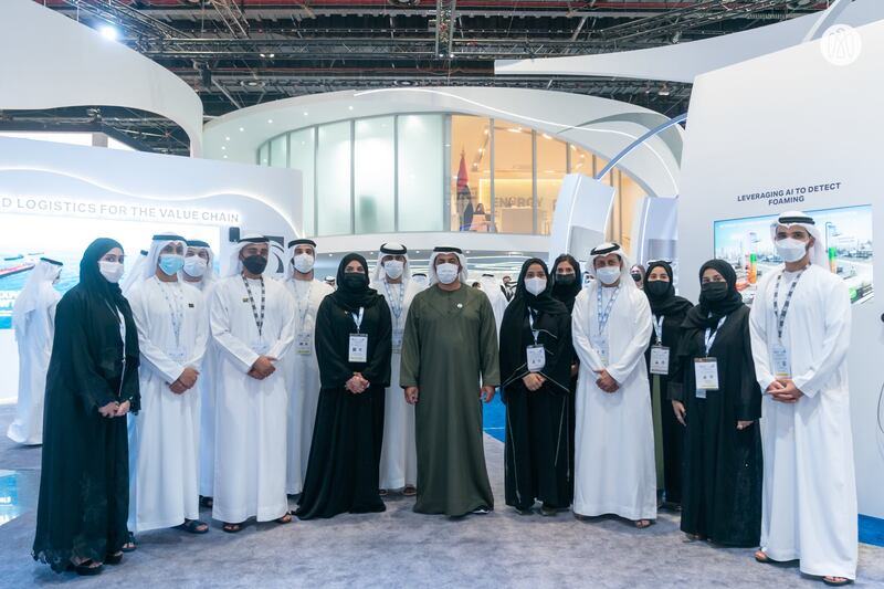 The event is being held in Adnec and hosted by Adnoc. Photo: Abu Dhabi Media Office